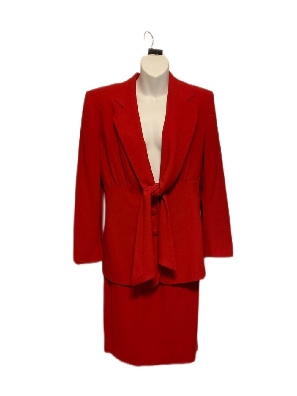Vintage CHRISTIAN DIOR Blazer Skirt Set Sz
8